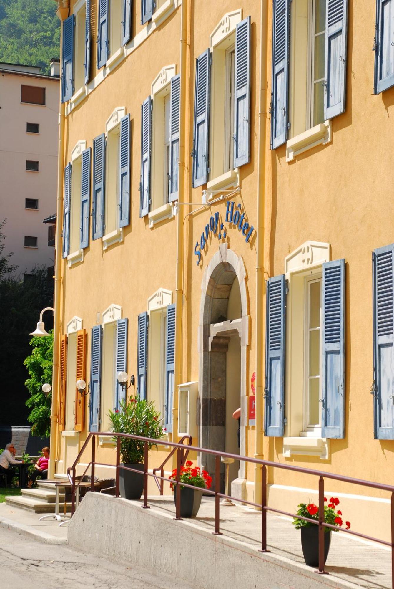 Savoy Hotel Brides-les-Bains Buitenkant foto